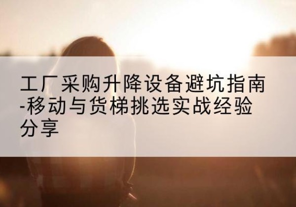 万州区移动式升降机怎么选-工厂采购升降设备避坑指南-移动与货梯挑选实战经验分享