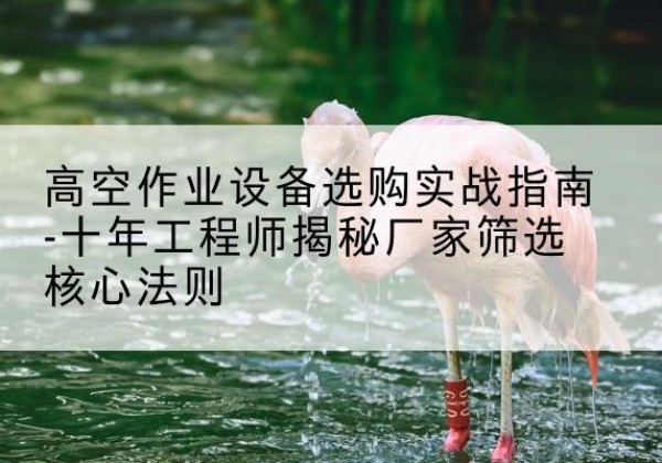 万州区剪叉式升降机厂家-高空作业设备选购实战指南-十年工程师揭秘厂家筛选核心法则